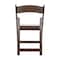 Flash Furniture HERCULES Commercial Dark Brown Indoor/Outdoor Lightweight Wood Look Resin Folding Event Chair, 2PK 2-L-1-WG-RESIN-DKBRN-GG - alternate 4